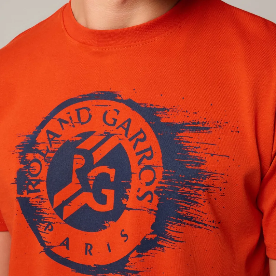 Roland-Garros T-shirts-T-Shirt Logo homme - Terre battue