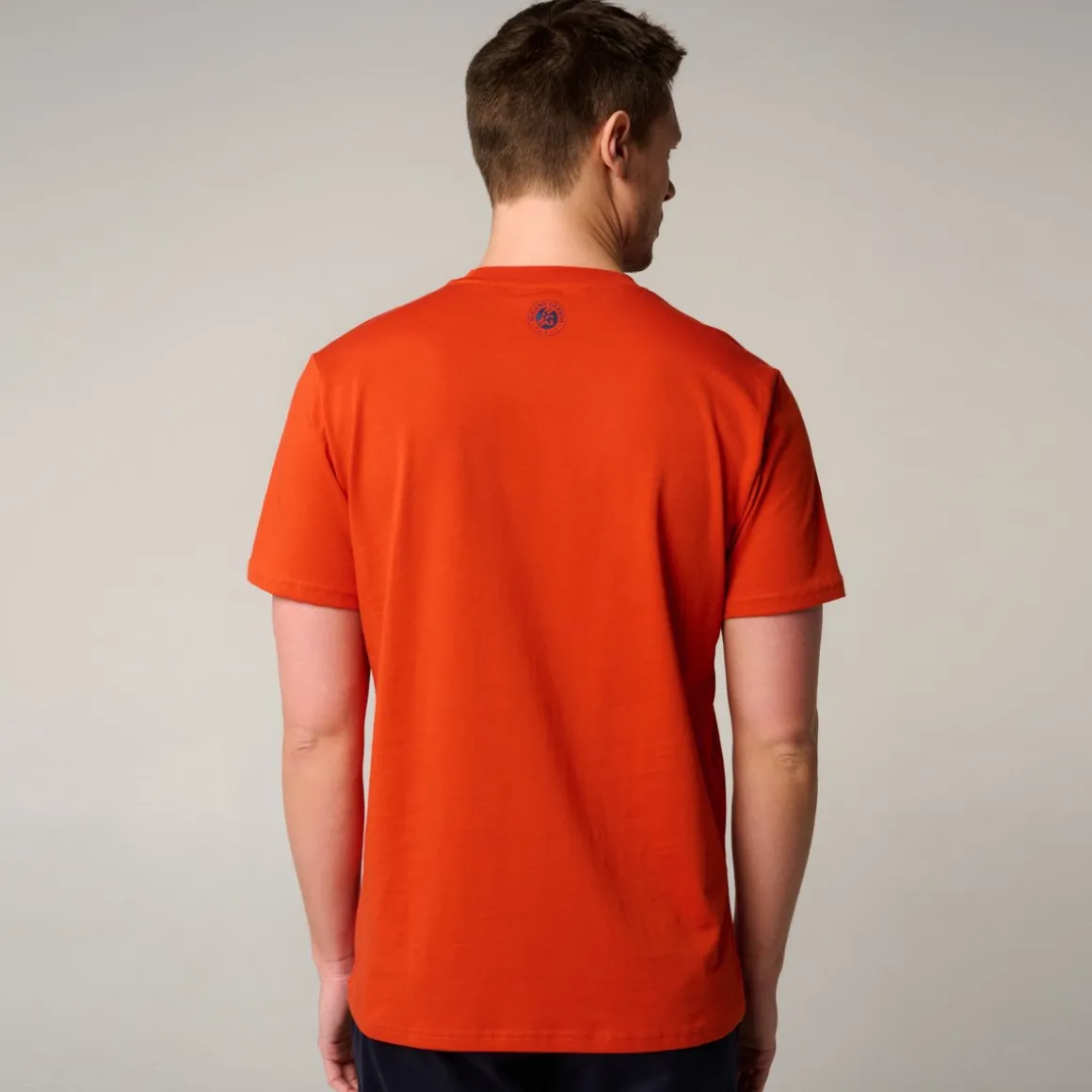 tshirt_logo_homme_rolandgarros__terre_battue_3.webp Roland-Garros T-shirts-T-Shirt Logo homme - Terre battue
