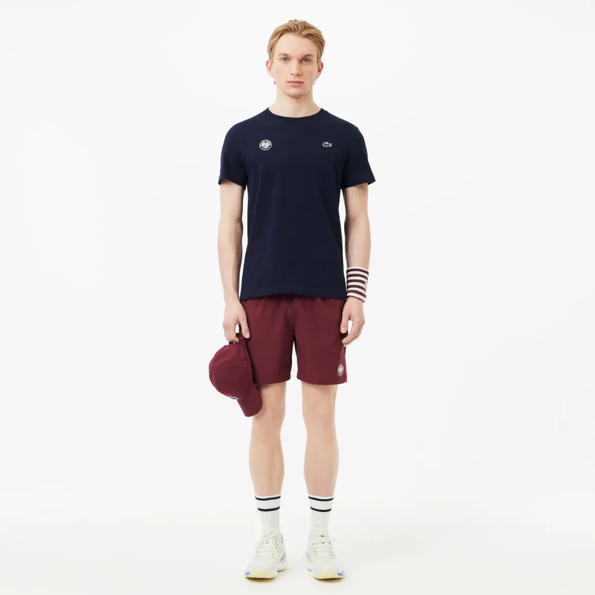 tshirt_permanent_homme_lacoste_x_rolandgarros__marine_2.webp Roland-Garros T-shirts-T-shirt Permanent homme Lacoste x - Marine