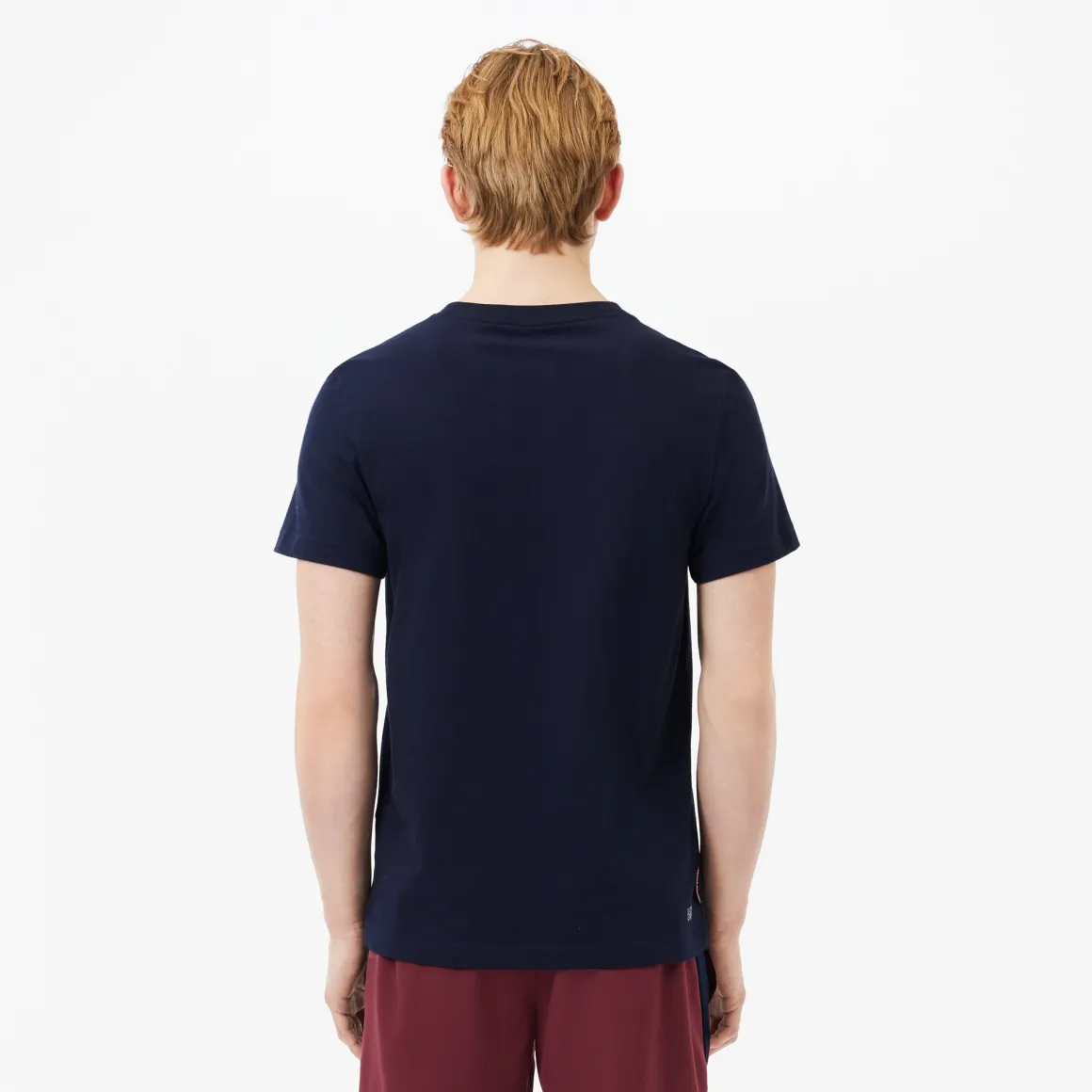 tshirt_permanent_homme_lacoste_x_rolandgarros__marine_3.webp Roland-Garros T-shirts-T-shirt Permanent homme Lacoste x - Marine