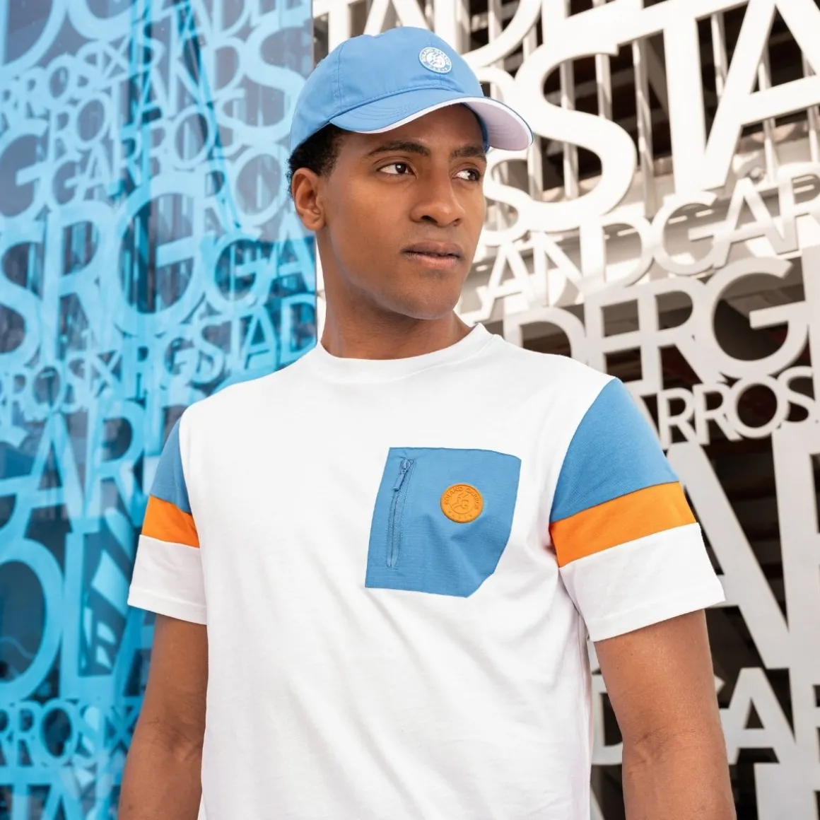 tshirt_pop_energy_homme_rolandgarros__blanc_2.webp Roland-Garros T-shirts-T-Shirt Pop Energy homme - Blanc