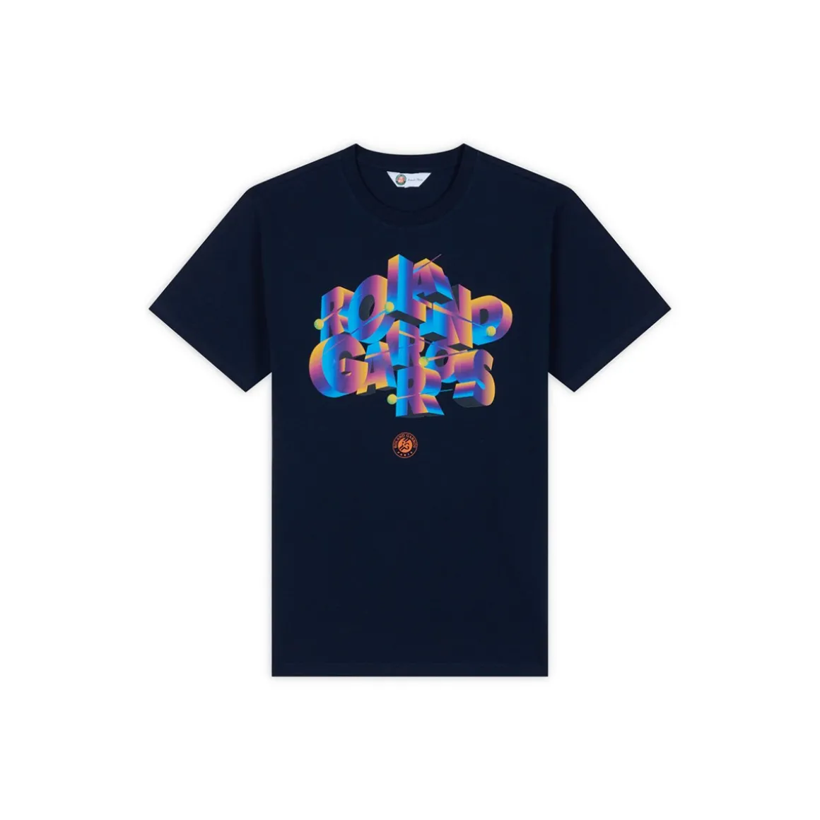 Roland-Garros Hauts-T-shirt Signature garçon - Marine