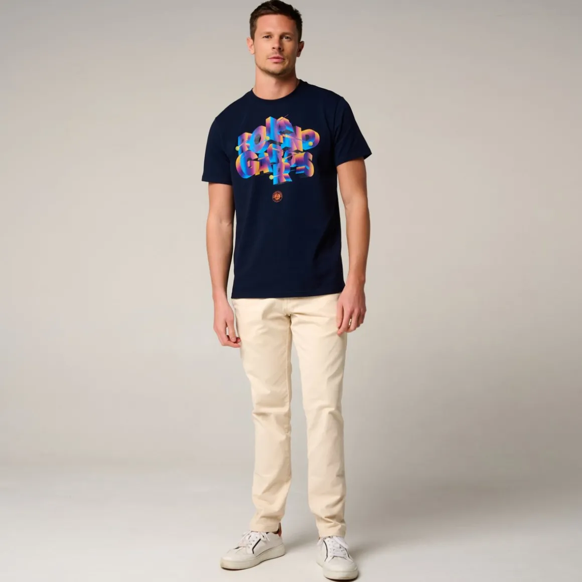 tshirt_signature_homme_rolandgarros__marine_2.webp Roland-Garros T-shirts-T-Shirt Signature homme - Marine