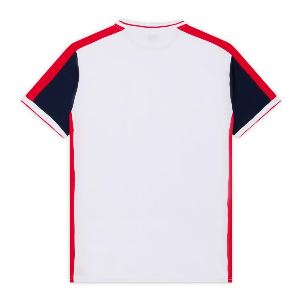 Roland-Garros Tenue De Tennis Femmes | Tenues De Tennis Femmes-T-shirt Tricolore unisexe - Blanc
