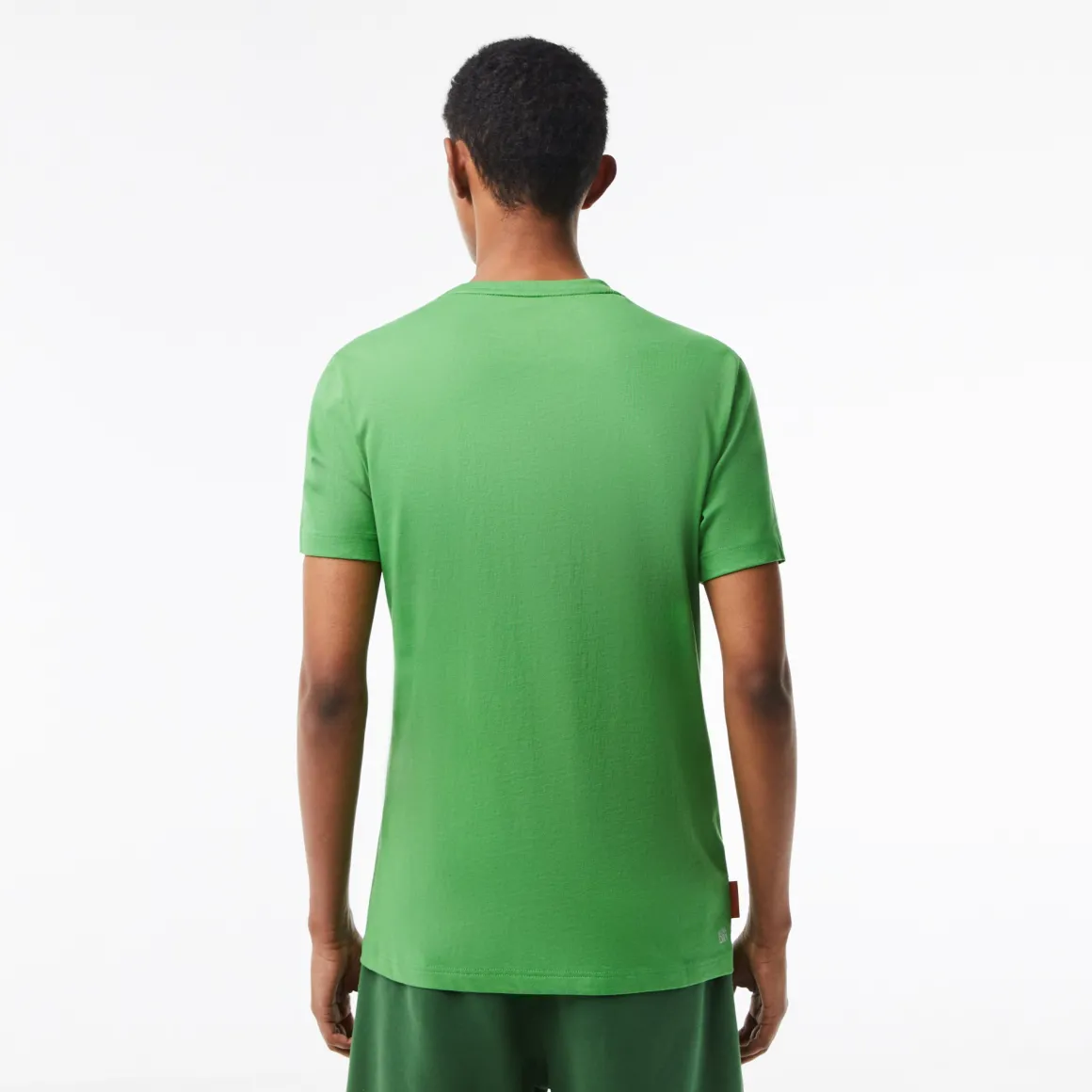 tshirt_unisex_lacoste_pour_rolandgarros__estragon_2.webp Roland-Garros T Shirts & Débardeurs | T-shirts-T-shirt Unisex Lacoste pour - Estragon