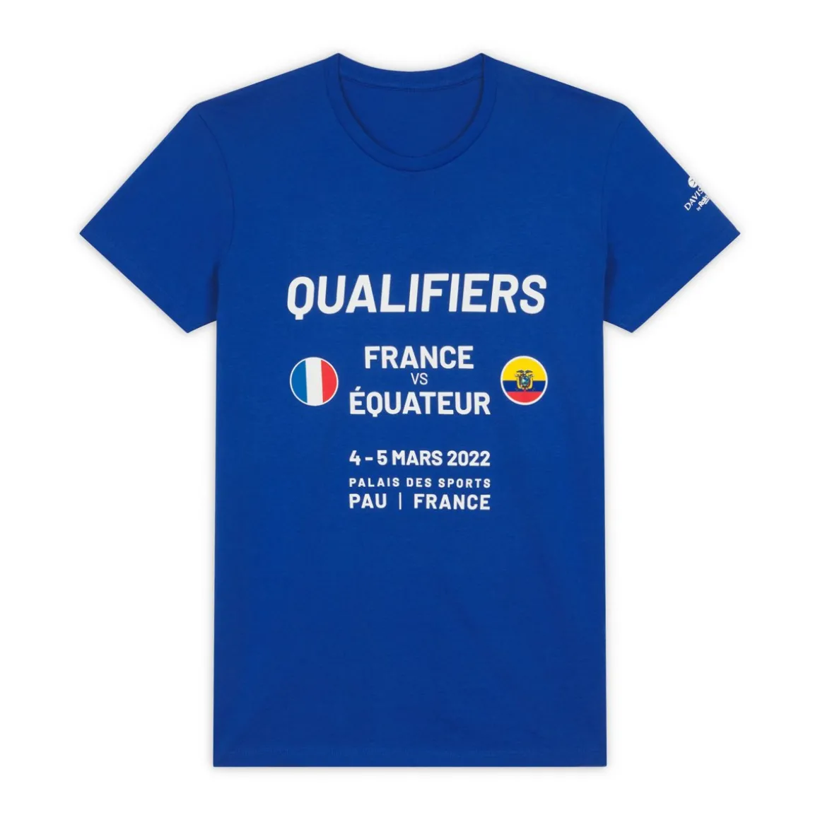 Roland-Garros T Shirts & Débardeurs | T-shirts-T-shirt unisexe FFT - Bleu