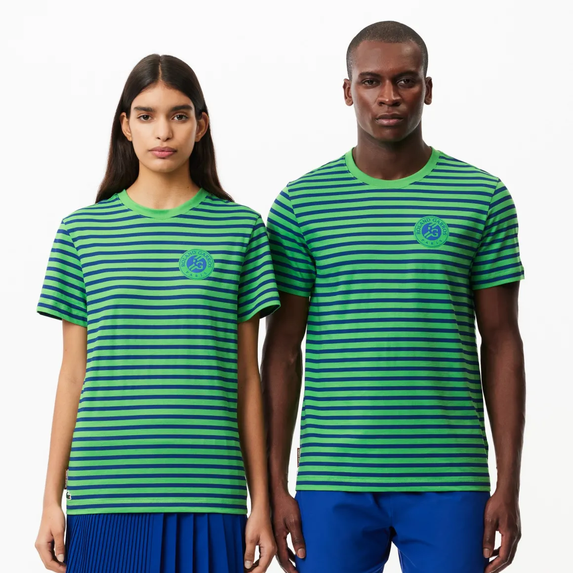 Roland-Garros T Shirts & Débardeurs | T-shirts-T-shirt Unisexe Ultra-Dry Lacoste x - Vert