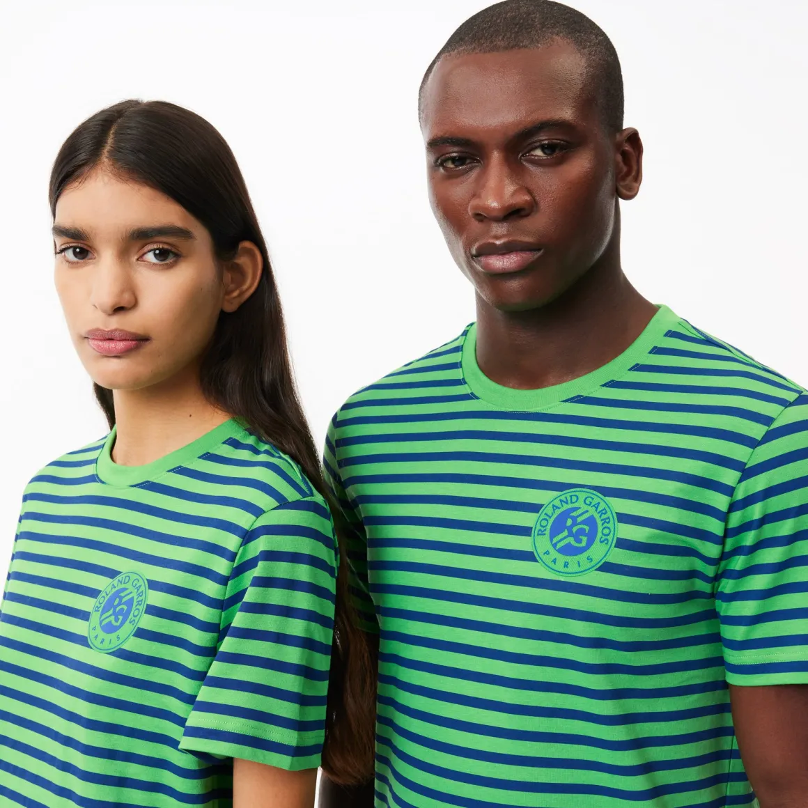 Roland-Garros T Shirts & Débardeurs | T-shirts-T-shirt Unisexe Ultra-Dry Lacoste x - Vert