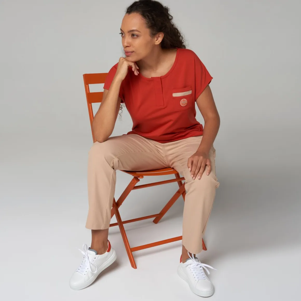 Roland-Garros T Shirts & Débardeurs-Tunique femme - Terre battue