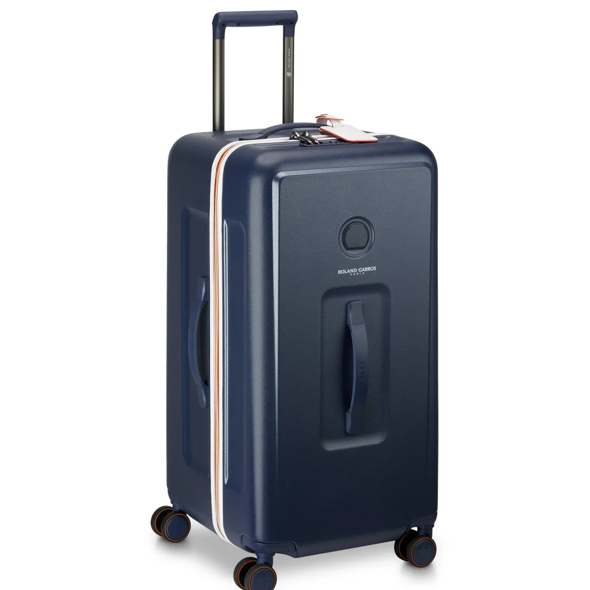 Roland-Garros Bagageries-Valise Soute Trunk (80cm) Delsey x - Marine