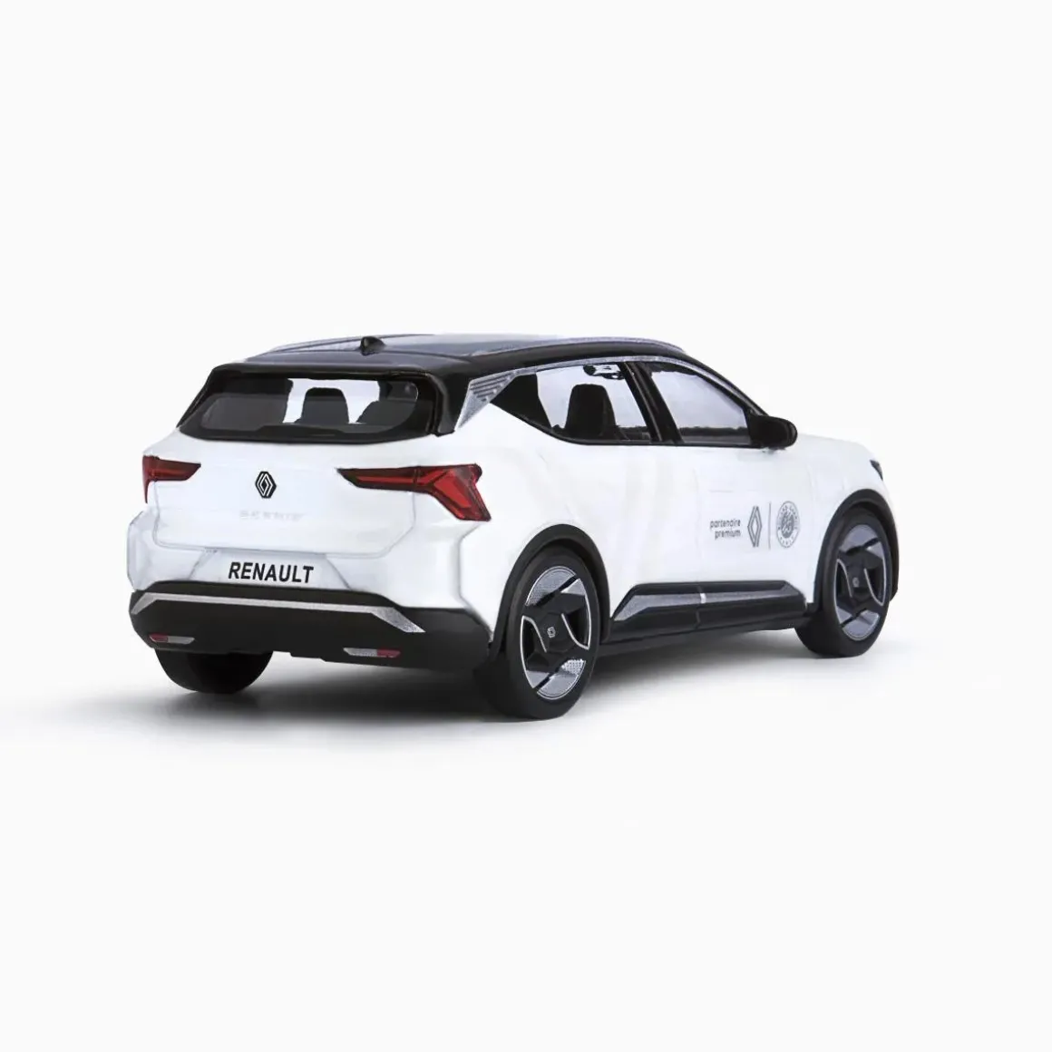 Roland-Garros Accessoires-Voiture Miniature Renault Scenic e-tech 2024 1/43 - Blanc