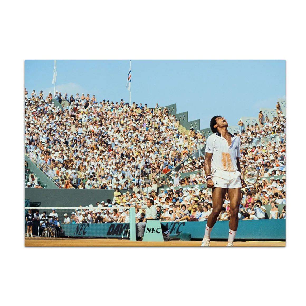 Roland-Garros Papeterie-Yannick Noah - Couleur - 21x29.7cm